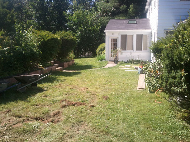 Before installing outdoor patio